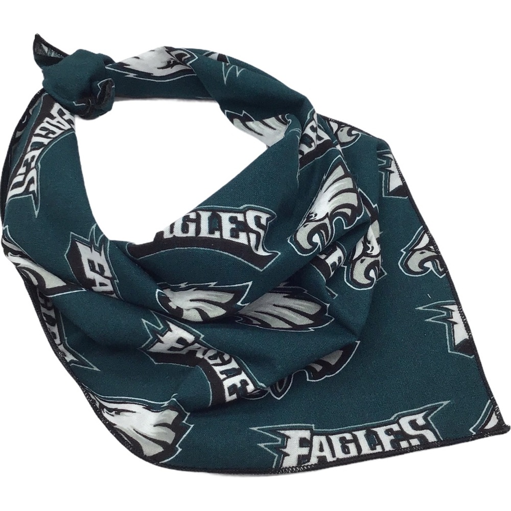 Philadelphia Eagles Cotton Dog Bandana / Chestnut Ridge Originals